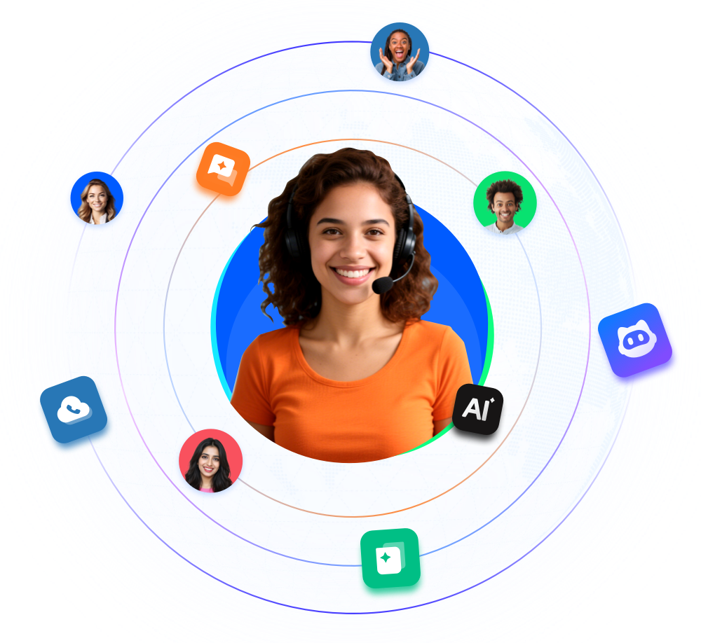Empower global connection through intelligent service.
