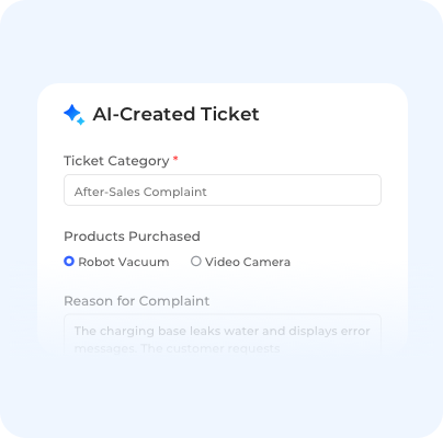 Ticket creation