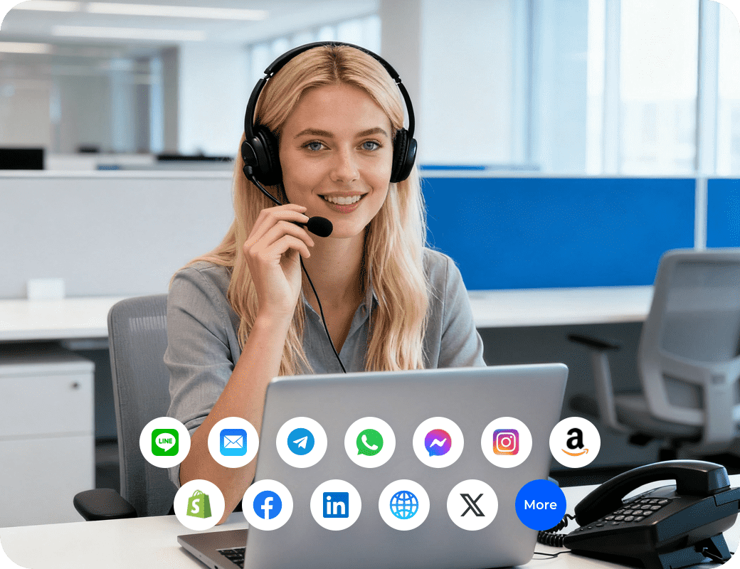 Un Servicio al cliente inteligente que impulsa la eficiencia del servicio minorista y mejora la experiencia.